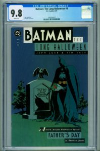 Batman The Long Halloween #9 CGC 9.8 COMIC BOOK  1996 4346836007