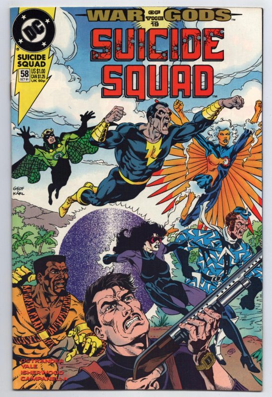 Suicide Squad #58 | War Of The Gods (DC, 1991) VF