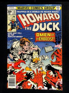 Howard the Duck #13 FN- 5.5 KISS appearance!