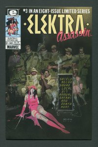 Elektra Assassin #3 / 7.0 FN/VFN (Frank Miller)  August 1986