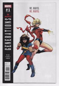 Generations Ms Marvel #1 - Coipel Variant (Marvel, 2017) - New/Unread (NM)