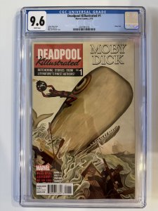 Deadpool Killistrated #1 CGC 9.6 - Moby Dick Cover  (2013)