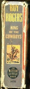 Roy Rogers-Big Little Book-#1476-1943-King of The Cowboys-Republic Pictures-G