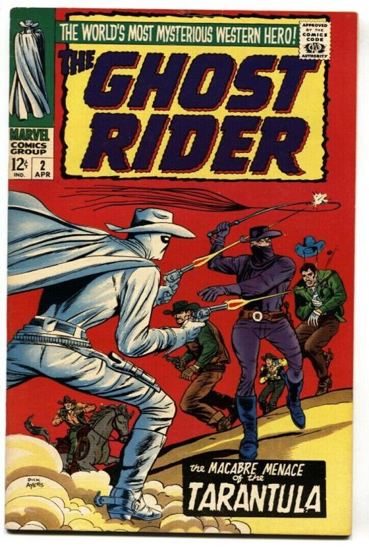 Ghost Rider #2 1967-Marvel-2nd issue-Dick Ayers art-vf