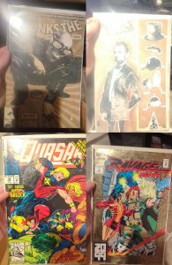 Lot of 4 Comics (See Description) Punks The Comic, Quasar, Ravage 2099
