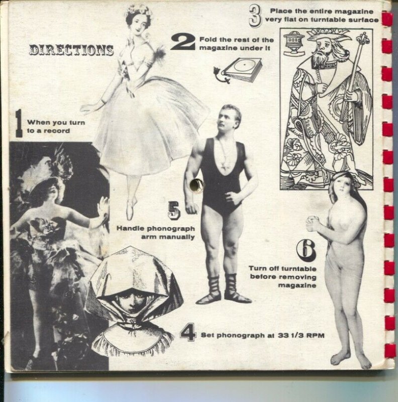 Echo 1959-1st issue-book includes 5 long playing records-Fred Astaire-Gypsy R...