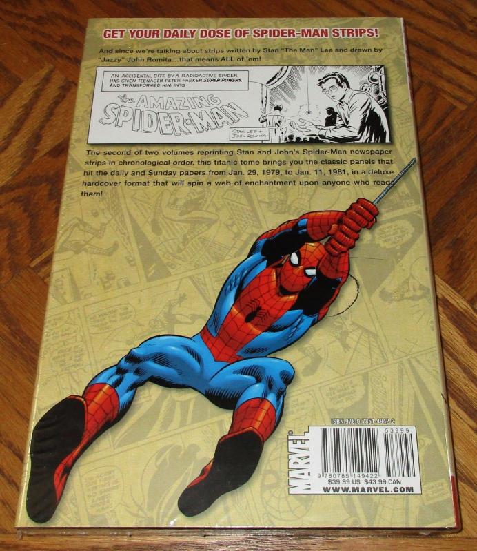 Spider-Man Newspaper Strips Vol 2 Hardcover 1979-1981 (Marvel) - New/Sealed!