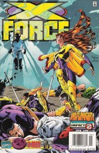 X-Force #58 (Newsstand) VF ; Marvel | Onslaught Impact 2 Jeph Loeb
