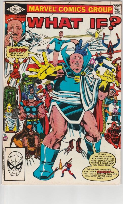 4 What If... Marvel Comic Books # 27 32 34 35 X-Men Avengers Daredevil WT19