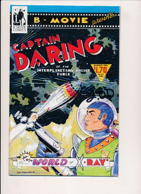 B-Movie Presents Captain Daring & Crimson Tear Book #1,#2  ~ VF (HX873) 