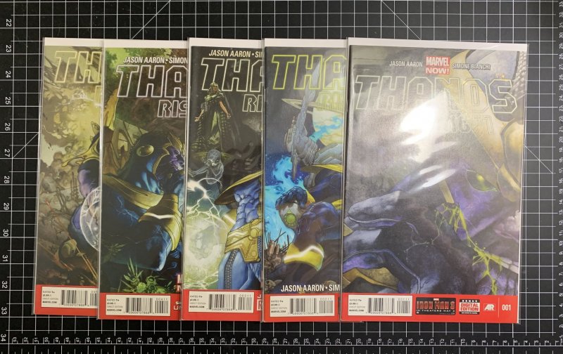 Thanos Rising #1-5 (2013) Jason Aaron Story Simone Bianchi Art & Cover