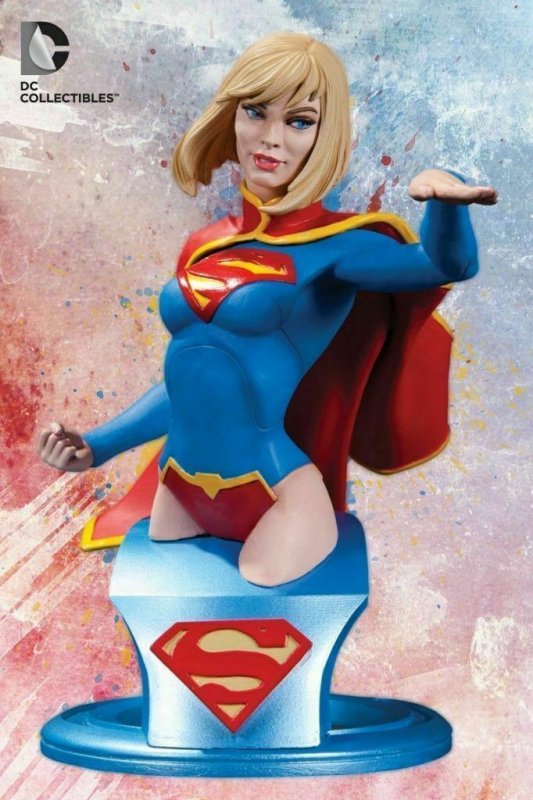 DC Collectibles Supergirl Bust - DC Comics Super-Heroes - Jim Lee - Mint in Box
