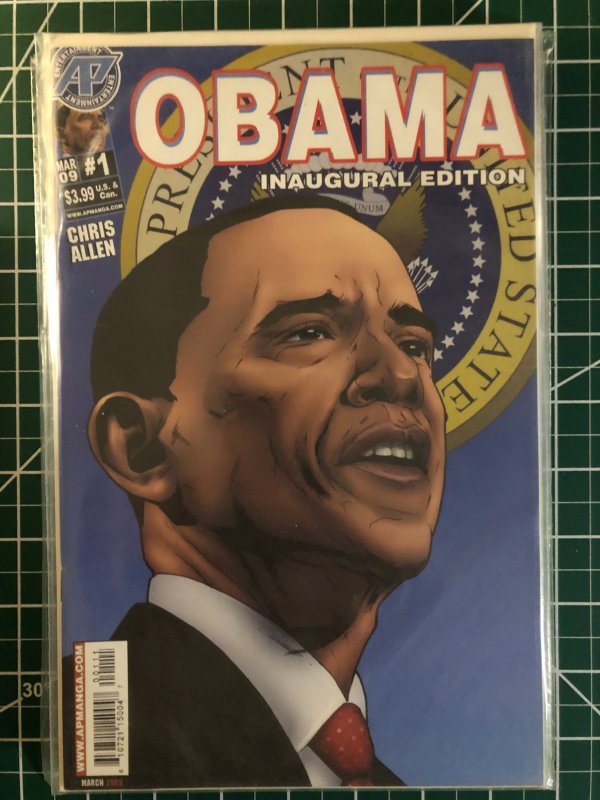 Obama ! Seven comics regarding the past President and family.  Bundle and Save!