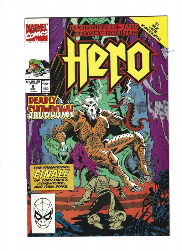 Hero #1 through 6 (1990) Complete rsb3