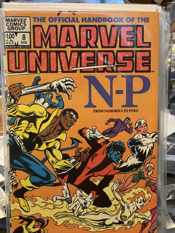 The Official Handbook of the Marvel Universe #8 (1983)