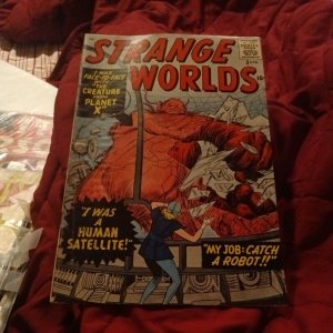 Strange Worlds comics #3 Jack Kirby monster cover Ditko 1959 silver age horror