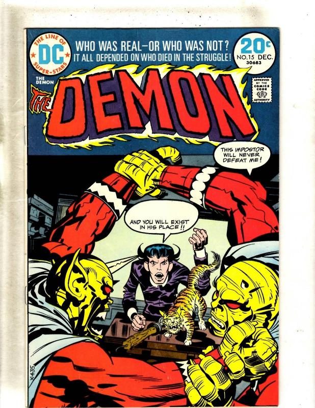 Lot Of 6 Demon DC Comic Books # 11 12 13 14 15 16 Jack Kirby Art 4th World FM1