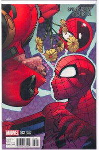 Spider-Man/Deadpool #2 Marquez Cover (2016) Spider-Man