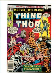 Marvel Two-In-One #22 - WE COMBINE SHIPPING! (6.5) 1976