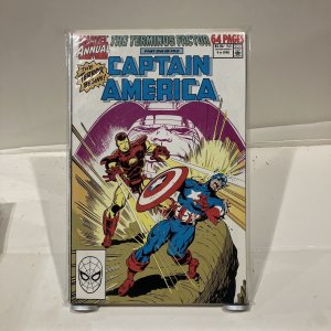 Captain America Annual #9 (1990, Marvel Comics) Part One Of Five / Iron Man