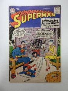 Superman #131 (1959) VG- condition rusty staples