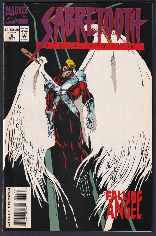 Sabretooth Classic 6 (1994) NM- Marvel Comics