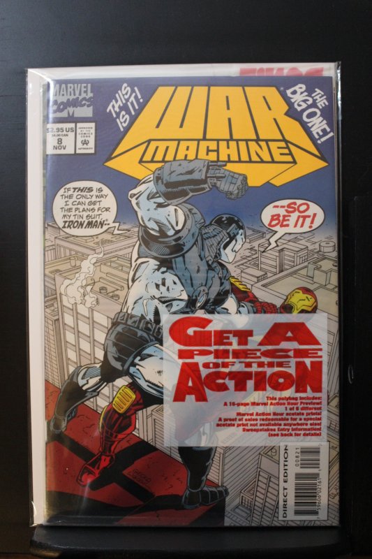 War Machine #8 Direct Edition (1994)