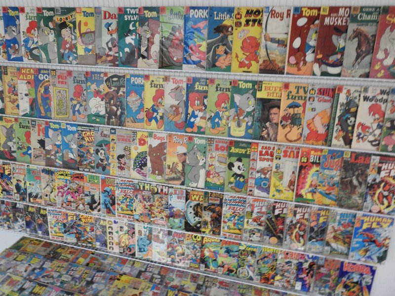 Huge Lot 180+ Comics Lower Grade Reader Lot! Read Description!