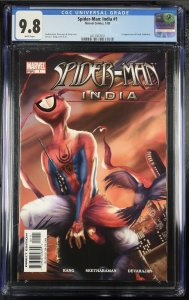 Spider-Man India #1 CGC 9.8 WHITE Pgs 2005 Spider-Verse 1st Pavitr Prabhakar MCU