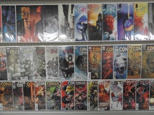 Huge Lot of 160+ Comics W/ Conan, Punisher, Invaders Avg VF+ Condition!