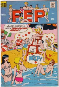 Pep   #257 GD (Archie) life guard cover