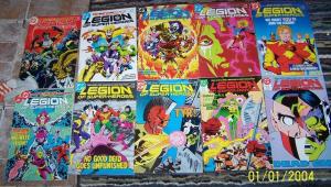  LEGION of superheroes comics LOT 22 ISSUES #13--63 1985 vol 2