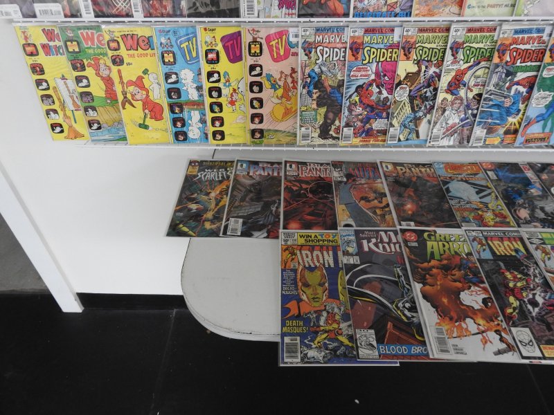 Huge Lot 140+ Comics W/ Iron Man, Daredevil, Spider-Man, +More! Avg VF- Cond!