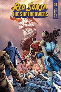 RED SONJA THE SUPERPOWERS (2020 DYNAMITE) #1 VARIANT CVR C LAU