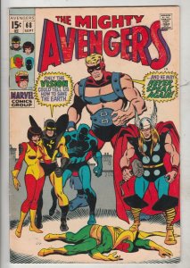 Avengers, The #68 (Sep-69) FN/VF+ High-Grade Avengers