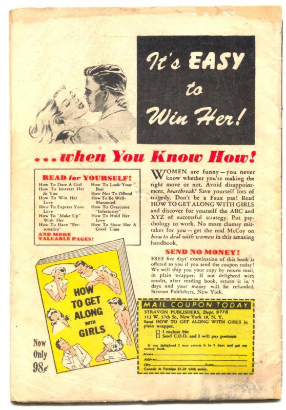 Buffalo Bill #2  1950 - Youthful  -G/VG - Comic Book