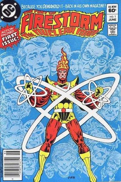 Fury of Firestorm (1982 series) #1, VF (Stock photo)