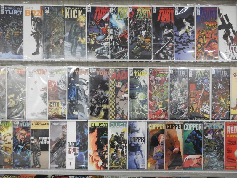 Huge Lot 140+ Comics W/ Teenage Mutant Ninja Turtles, Spawn+ Avg VF+ Condition!!