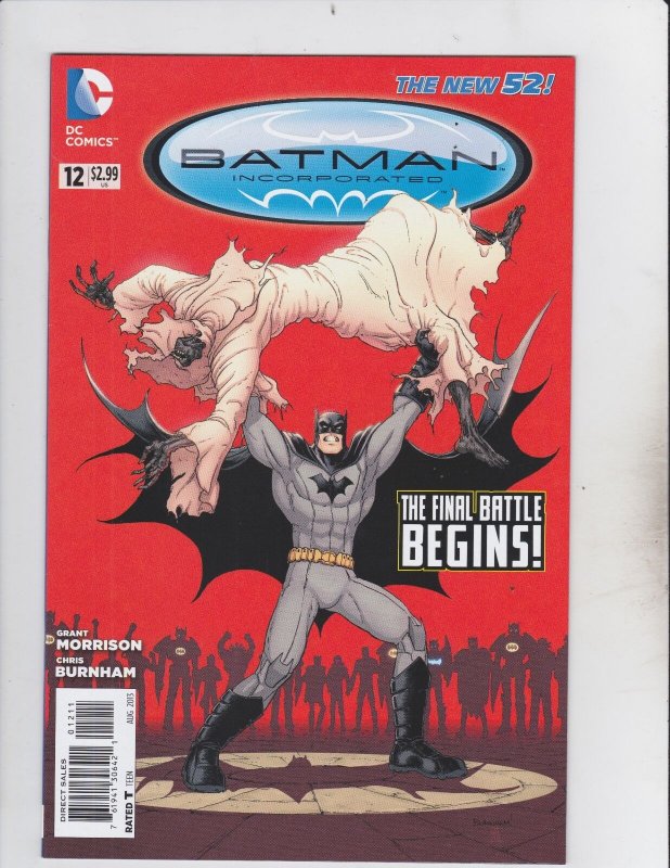 DC Comic! Batman Incorporated! Issue 12! The New 52!