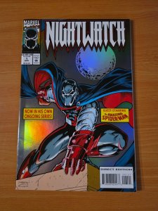 Nightwatch #1 FOIL Direct Market Edition ~ NEAR MINT NM ~ 1994 Marvel Comics