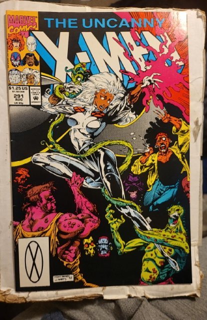 The Uncanny X-Men #291 (1992) abc