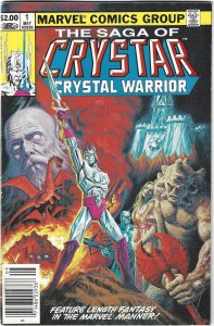 The Saga of Crystar, Crystal Warrior #1 Newsstand Edition (1983)