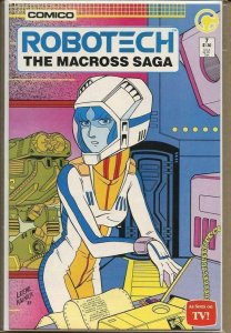 ROBOTECH THE MACROSS SAGA #7, VF/NM, Comico, 1985  more Indies in store