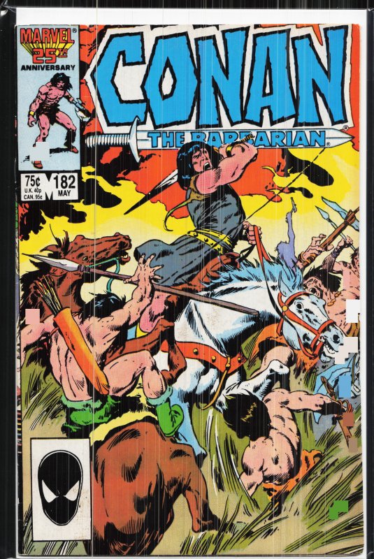 Conan the Barbarian #182 (1986) Conan