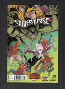 SPIDER-VERSE #4 - RACE AGAINST MAYOR NORMAN OSBORN! - (9.2) 2015