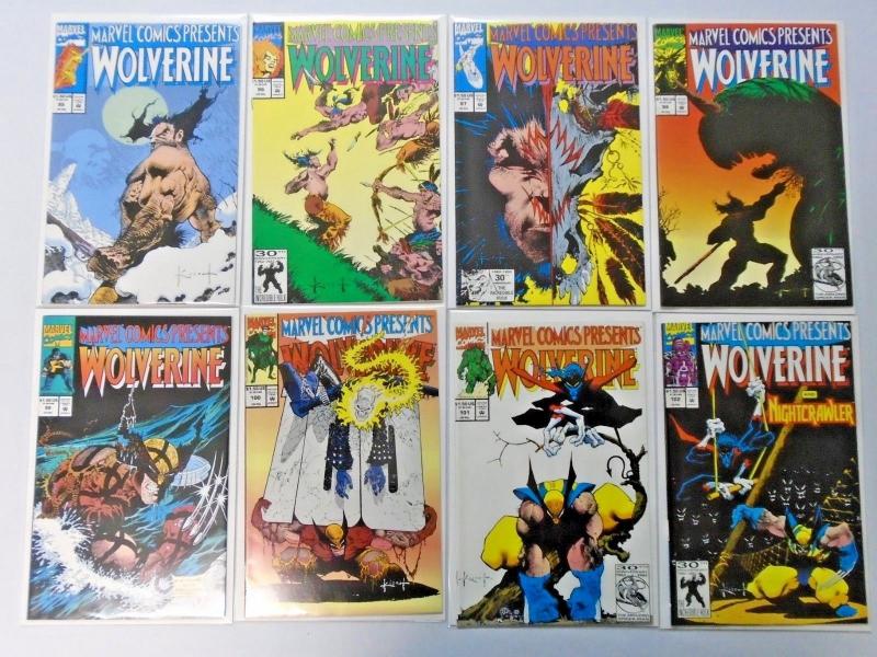 Marvel Comics Presents Wolverine lot - 84 diff books avg 8.0VF from #1-133(1988)