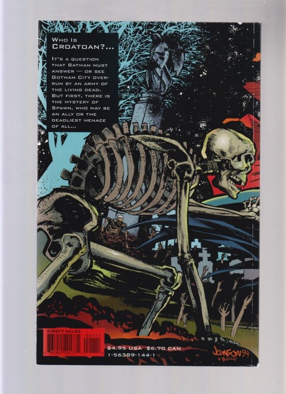 BATMAN- SPAWN: WAR DEVIL - TRADE PAPERBACK (8.0) 1994