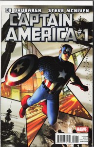 Captain America #1 (2011) Captain America