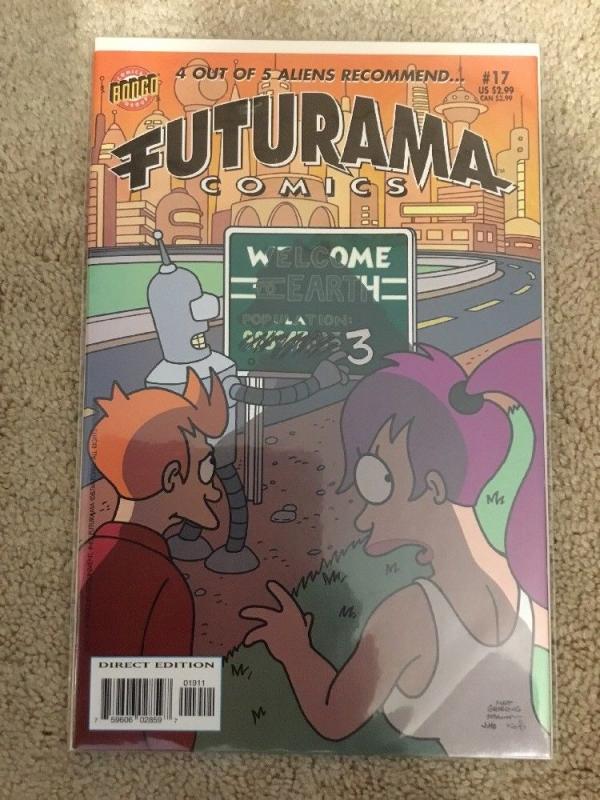 Bongo Futurama Comics 17 VF+/NM