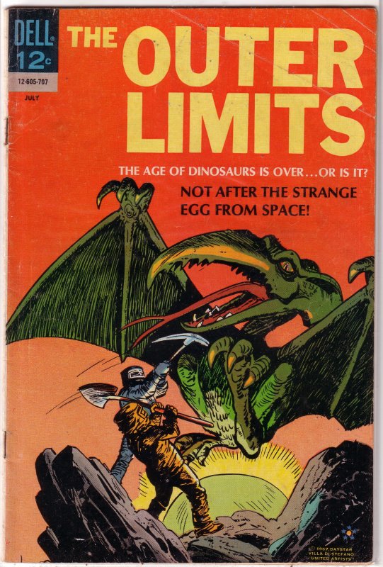 Outer Limits   #14 GD (Dell, 1967) Chic Stone